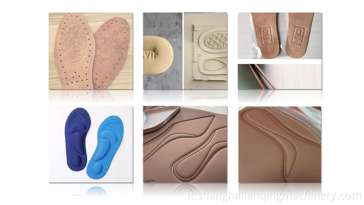 Leather embossing high-frequency fuse machine